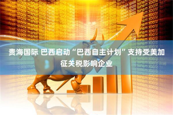 贵海国际 巴西启动“巴西自主计划”支持受美加征关税影响企业