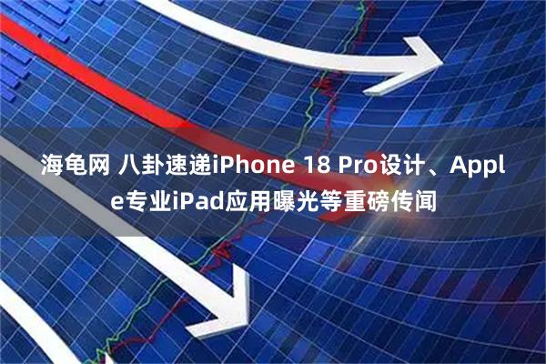 海龟网 八卦速递iPhone 18 Pro设计、Apple专业iPad应用曝光等重磅传闻