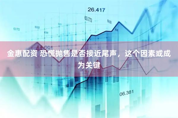 金惠配资 恐慌抛售是否接近尾声，这个因素或成为关键
